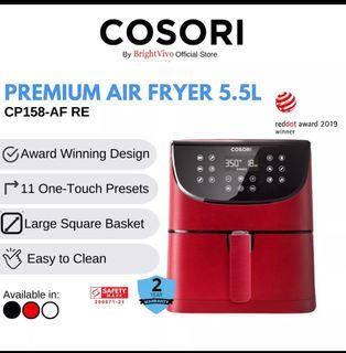 Cosori 5.8 Qt Air Fryer Accessories C158-6AC ~ 6 Pieces New Open Box
