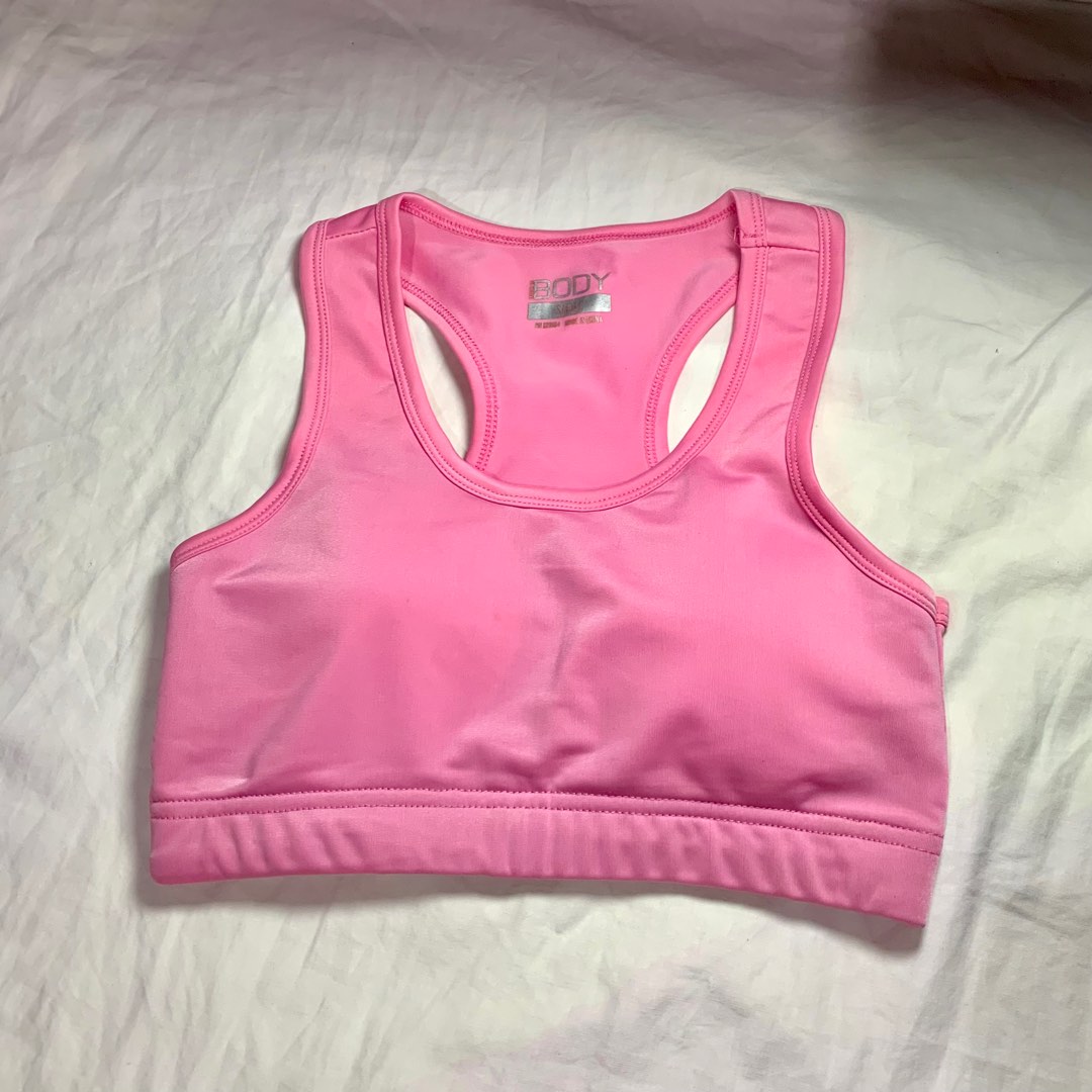 Cotton On Body Dri-Fit Pink Sports Bra (small), Women's Fashion, Activewear  on Carousell