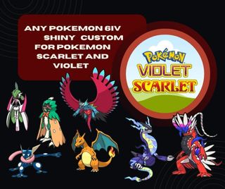 Full National Paldea Pokedex With DLC Shiny 6IV BR, Pokemon Scarlet and  Violet