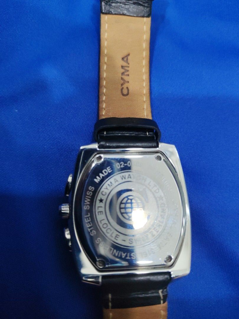Cyma Chronograph Sapphire Quartz Watch