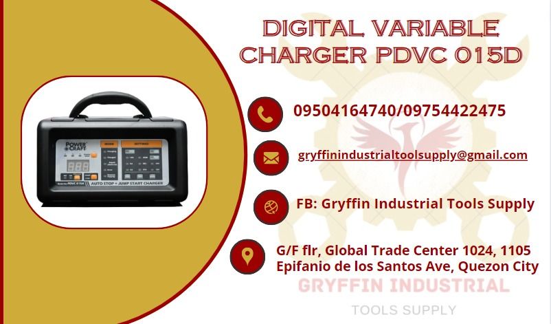 DIGITAL VARIABLE CHARGER PDVC 015D, Commercial & Industrial, Industrial ...