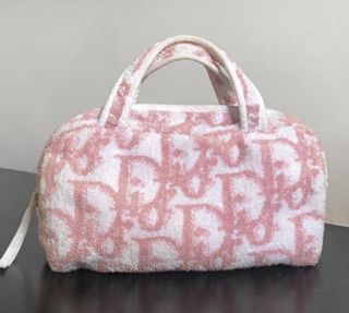 Vintage Christian Dior Pink Monogram Trotter Speedy type bag, Luxury, Bags  & Wallets on Carousell
