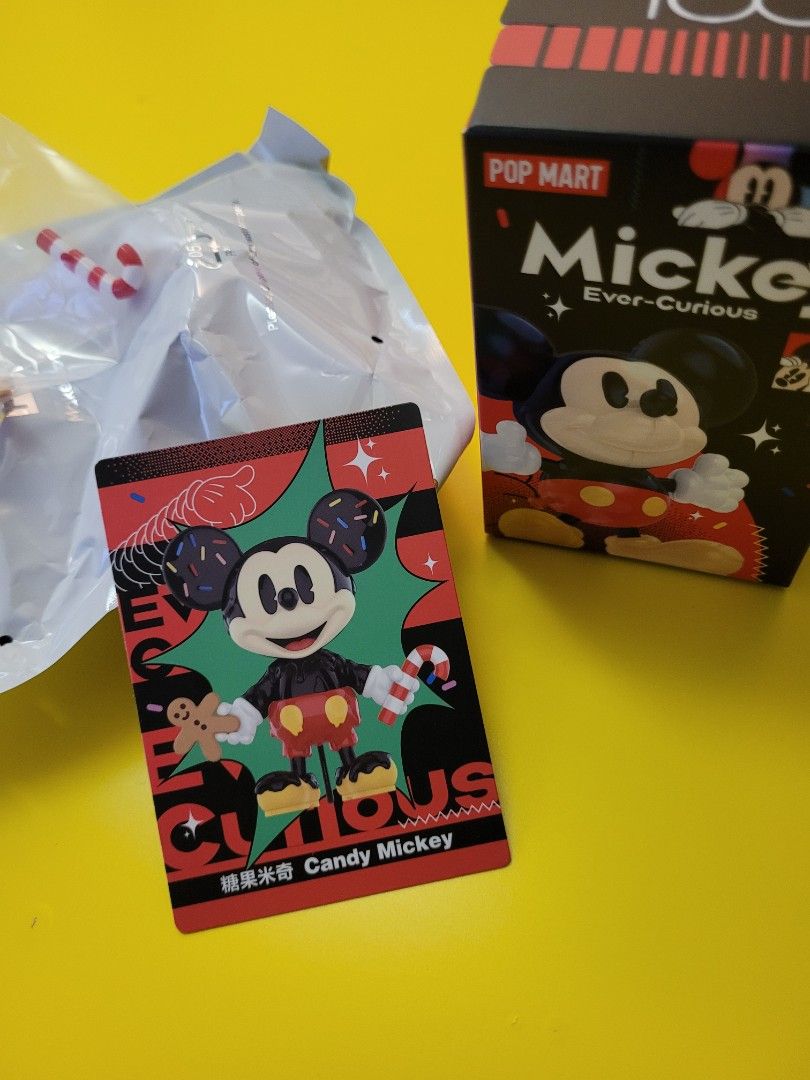 Disney Mickey Ever-Curious Pop Mart 100 週年(可换款), 興趣及遊戲