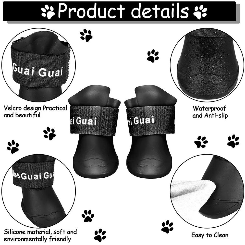 Waterproof grooming shoes top