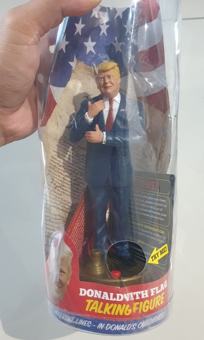 Donald talking figure new arrivals