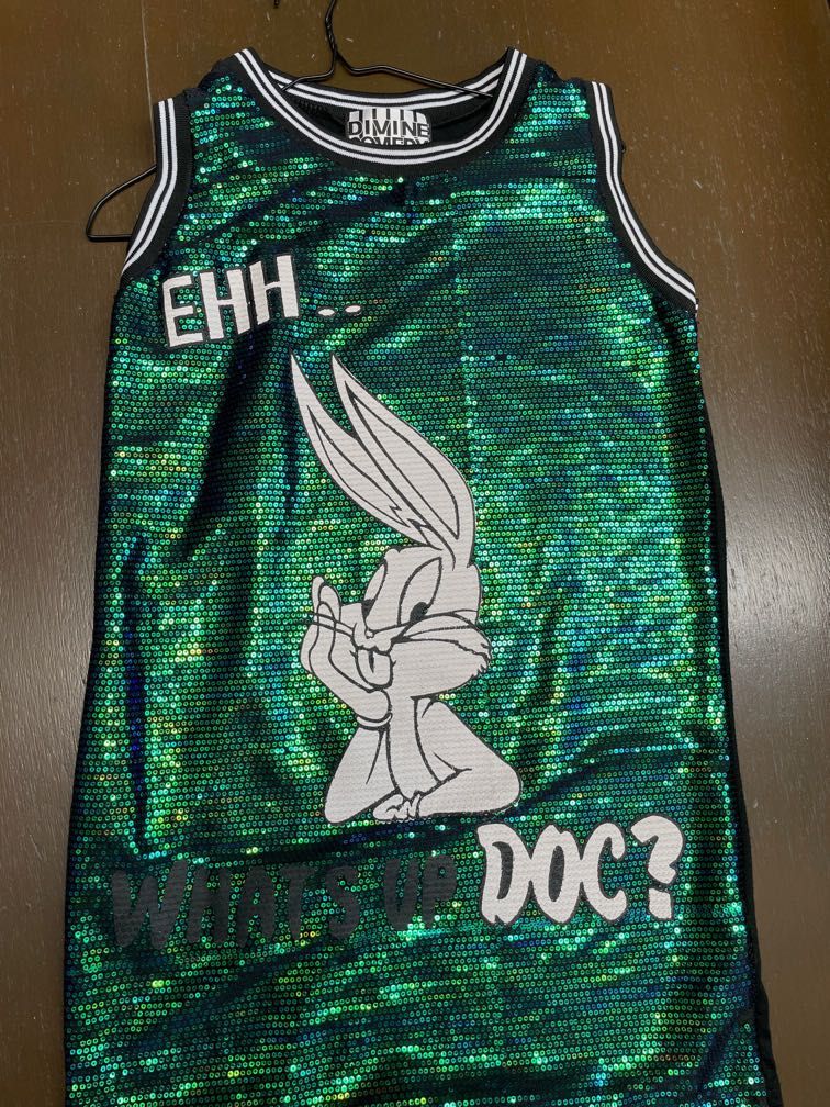 Bugs bunny sequin shirt dress new arrivals