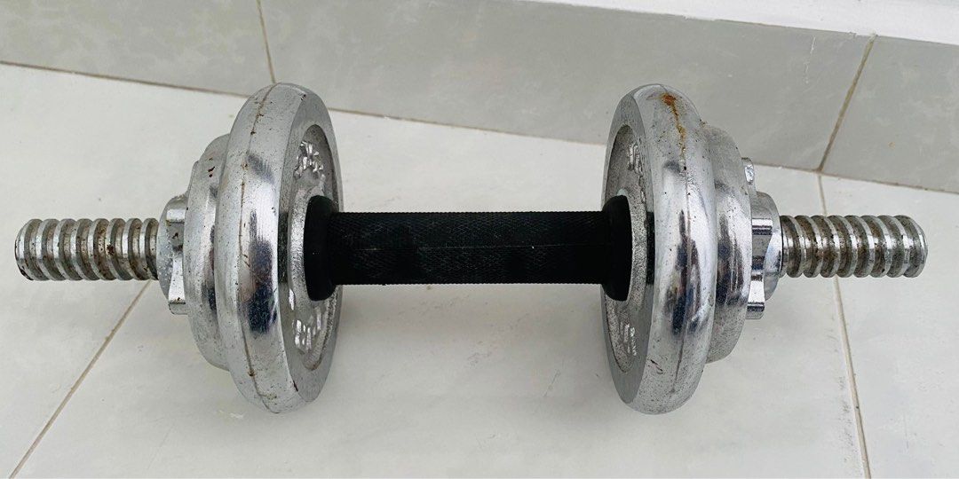 Dumbbell bar for 2025 sale