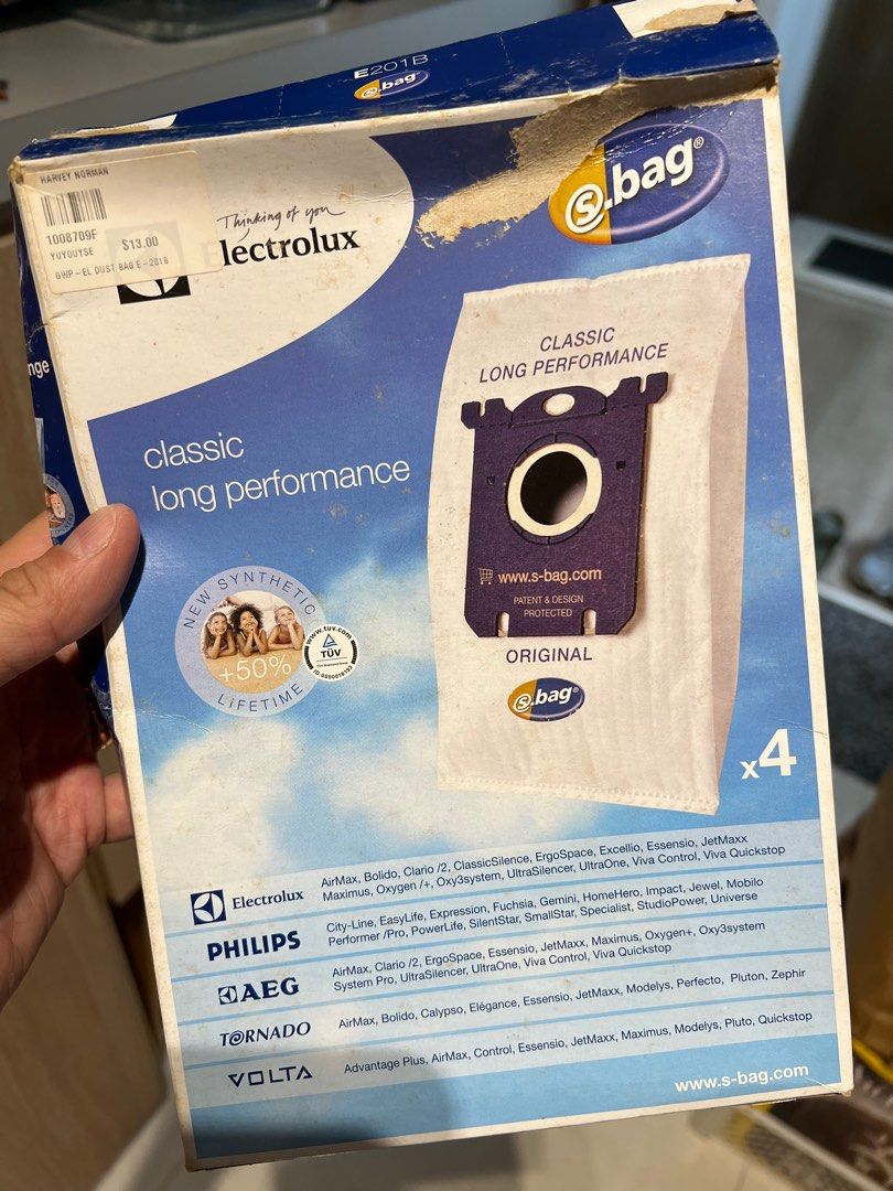 Electrolux S bag to give away TV Home Appliances Vacuum