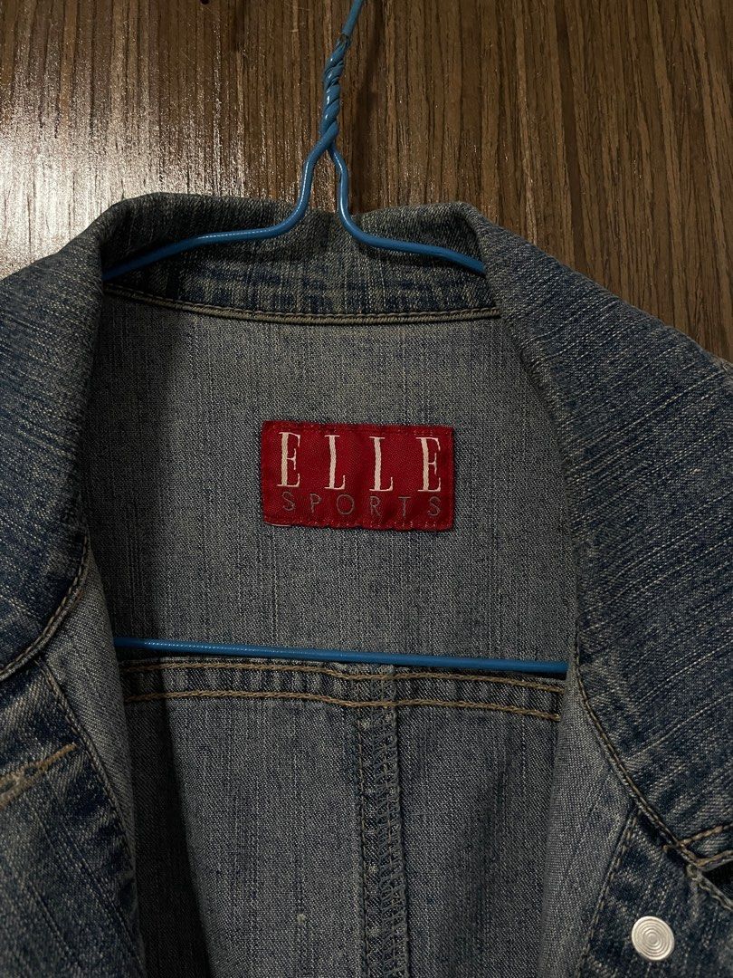 Veste En Denim St. John Sport - Taille S, Neuve Sans étiquettes, Coupe Régulière