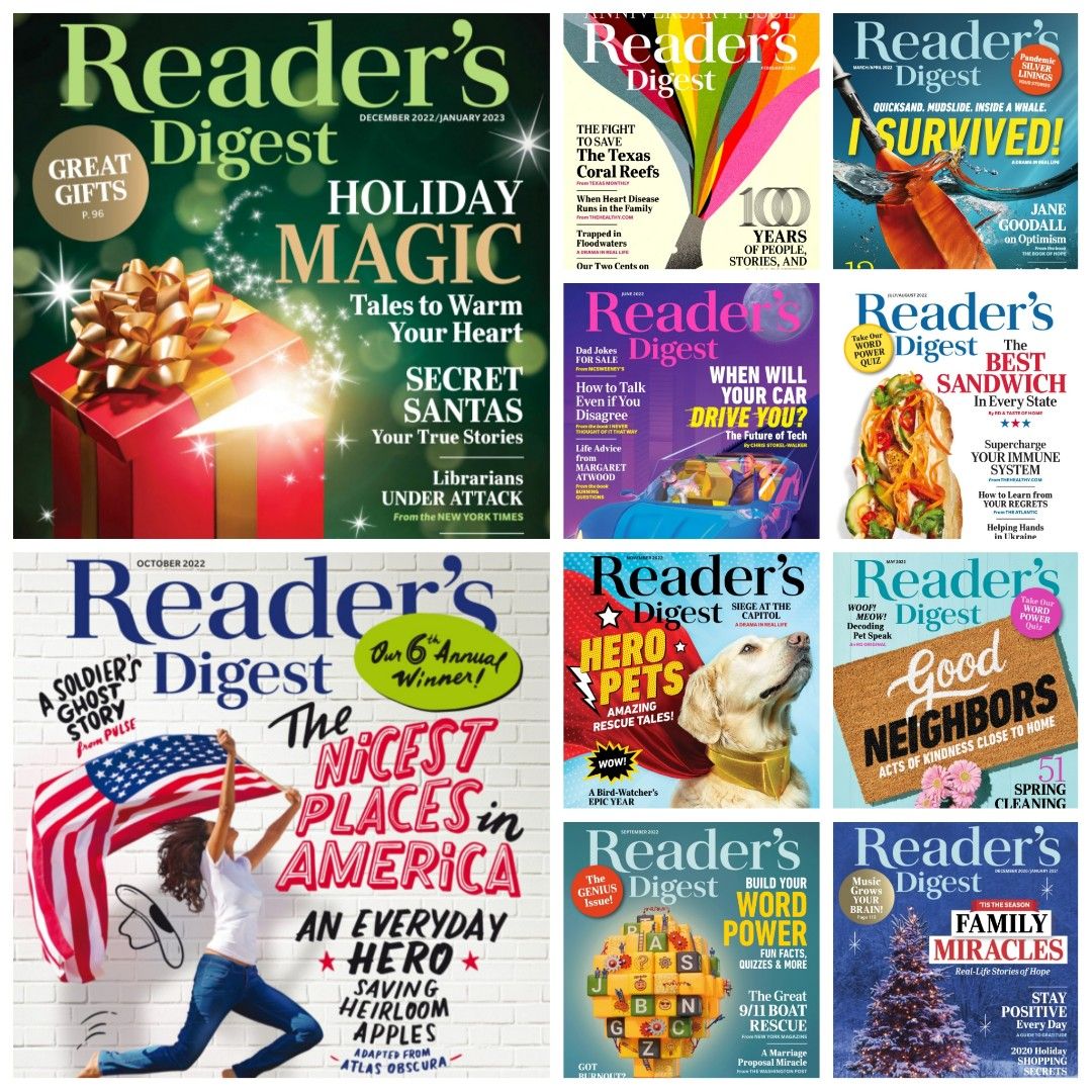 Reader's Digest, November 2023 – Issues Magazine Shop
