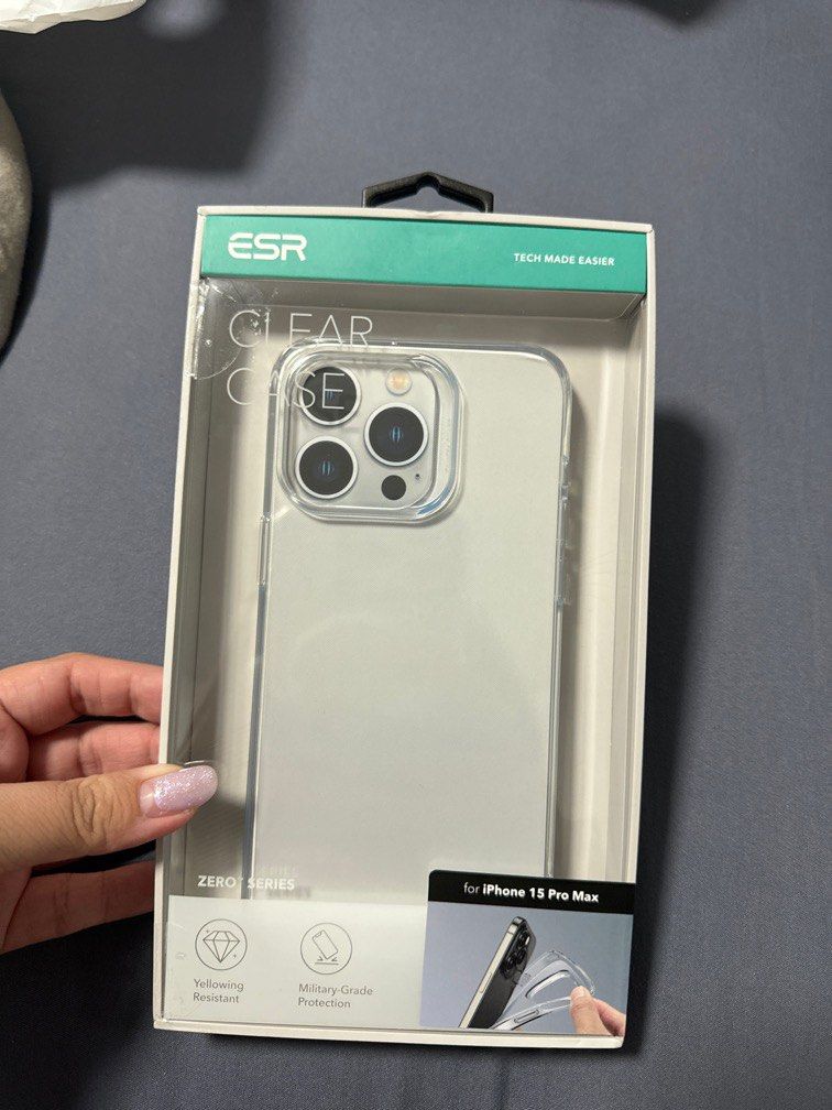 ESR Iphone 15 Pro Max Clear Case