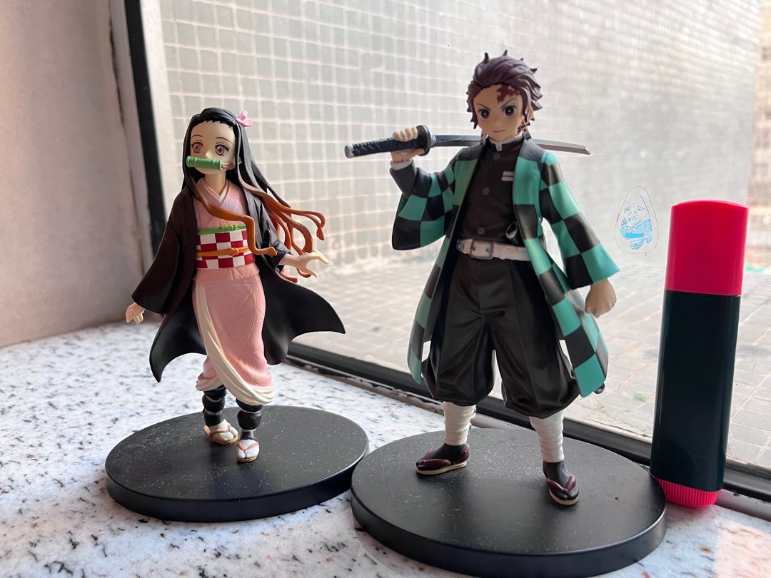 鬼滅之刃figure, 興趣及遊戲, 玩具& 遊戲類- Carousell