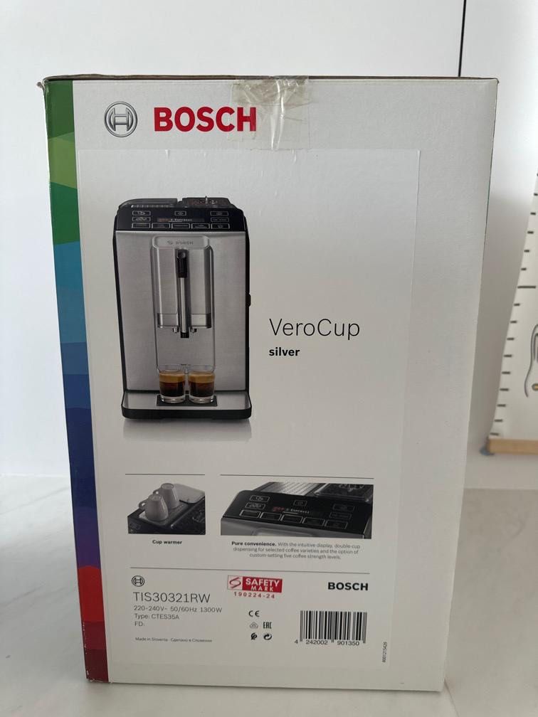 Fully automatic coffee machine VeroCup 300 Silver TIS30321RW, TV & Home