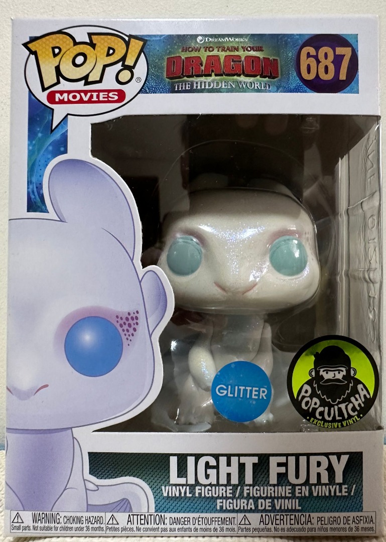 Light fury funko outlet pop hot topic