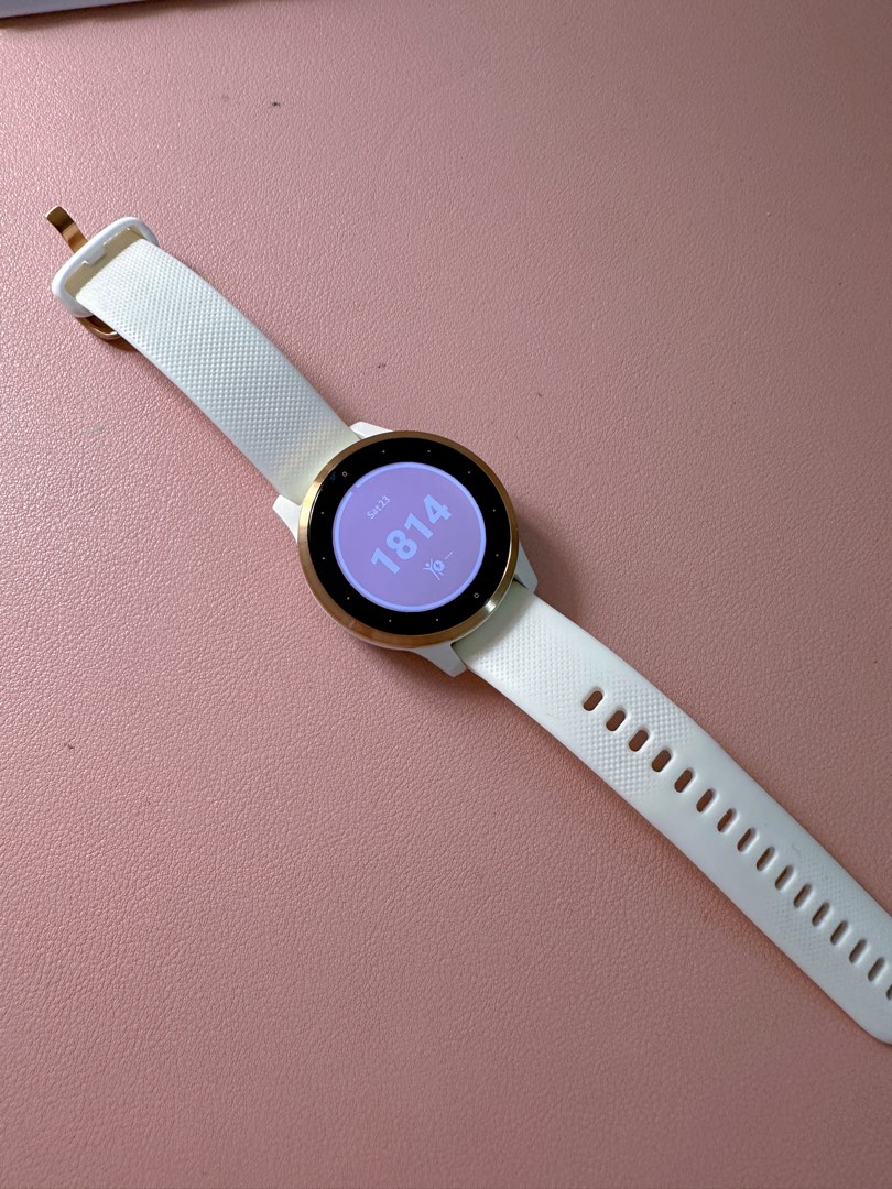 Garmin vivoactive store white rose gold