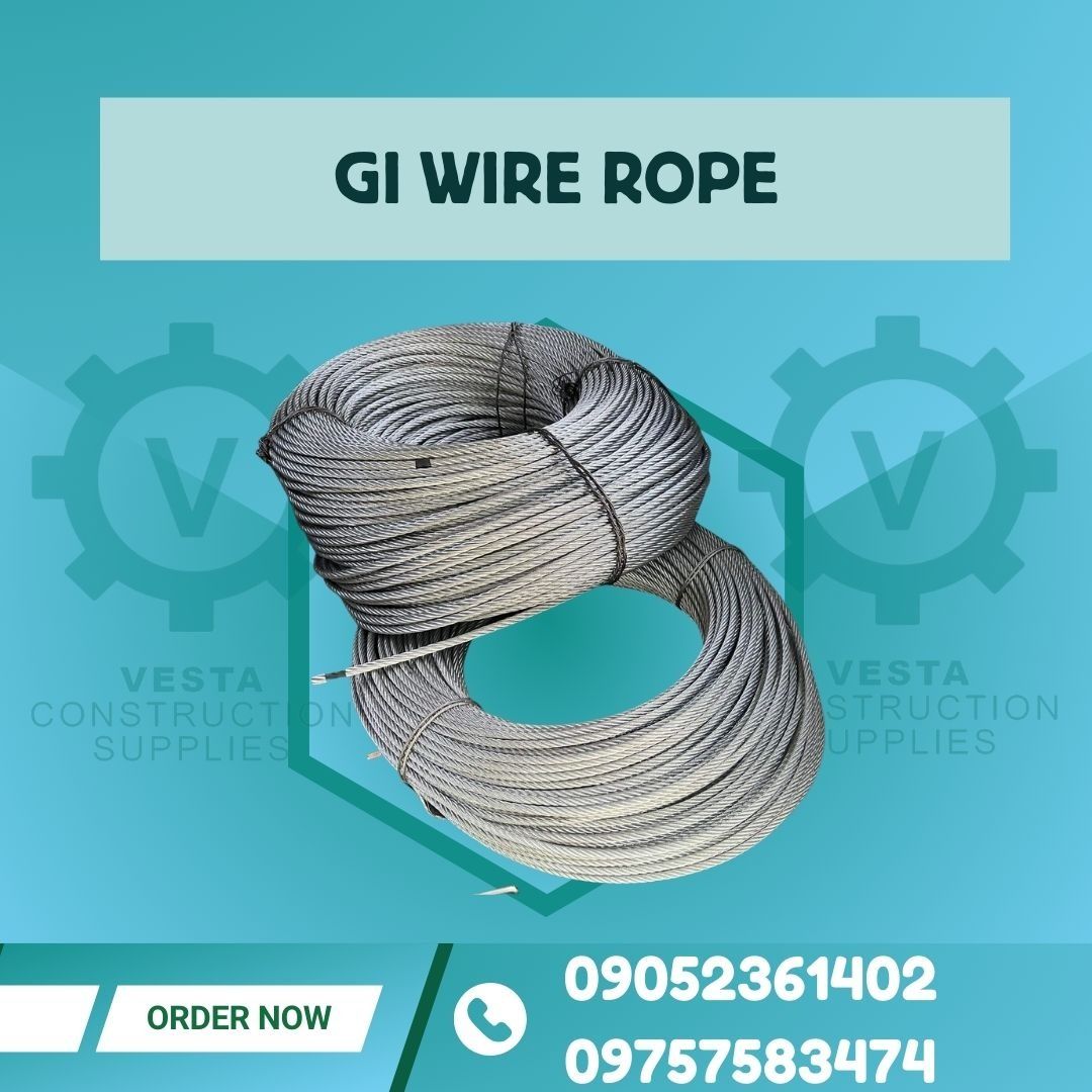 GI WIRE ROPE, Commercial & Industrial, Construction & Building ...