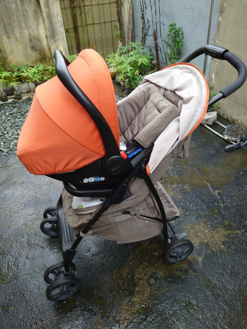 Graco cheap stroller orange