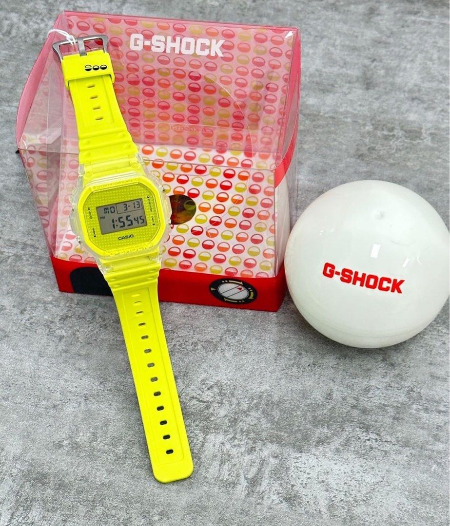 DW5600GL-9, G-SHOCK Digital Watch, Yellow Watch