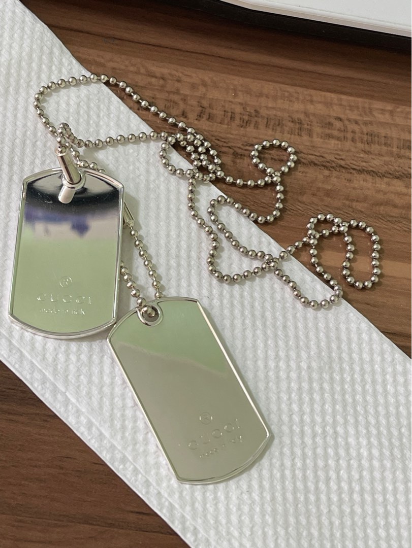 Gucci cheap dog tag