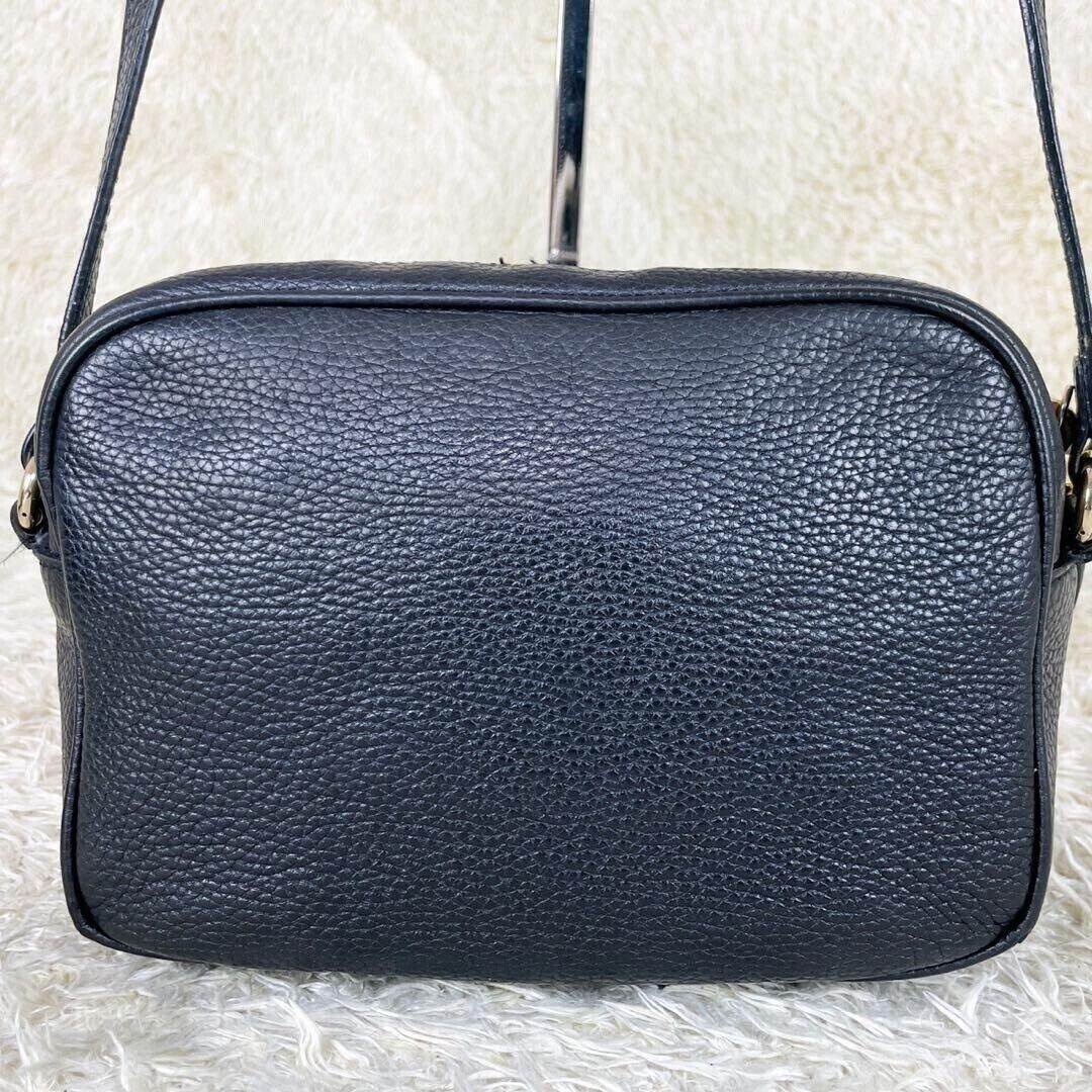 Gucci soho crossbody tassel black leather shoulder bag top