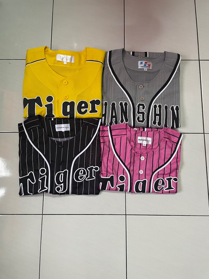 Hanshin Tigers Baseball Shirt, Men's Fashion, Tops & Sets, Tshirts