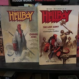 Hellboy books lot