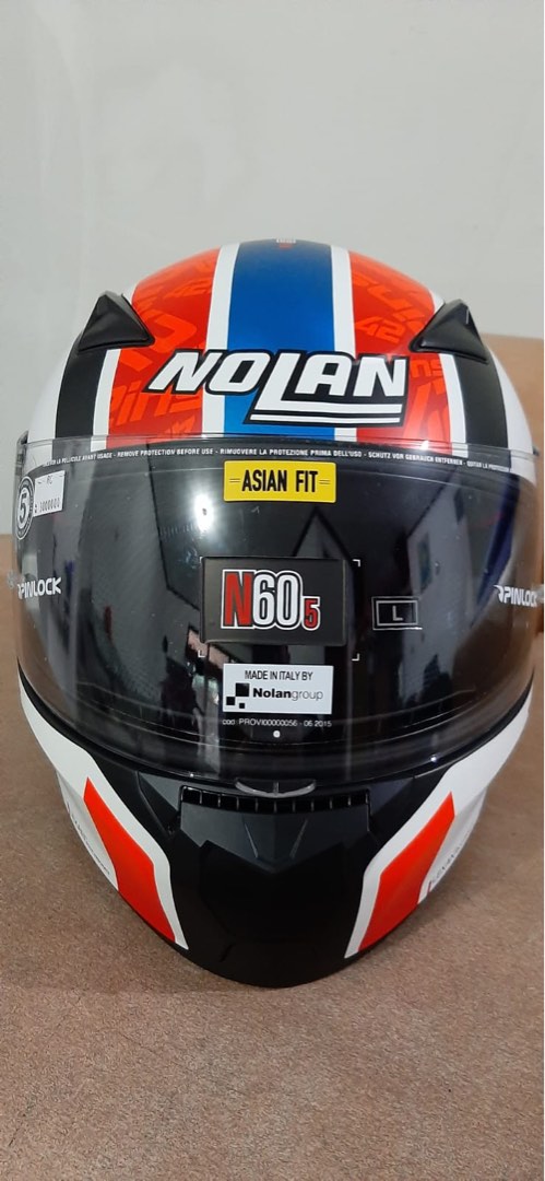 Helm Nolan N605 original kondisi 99 seperti baru original