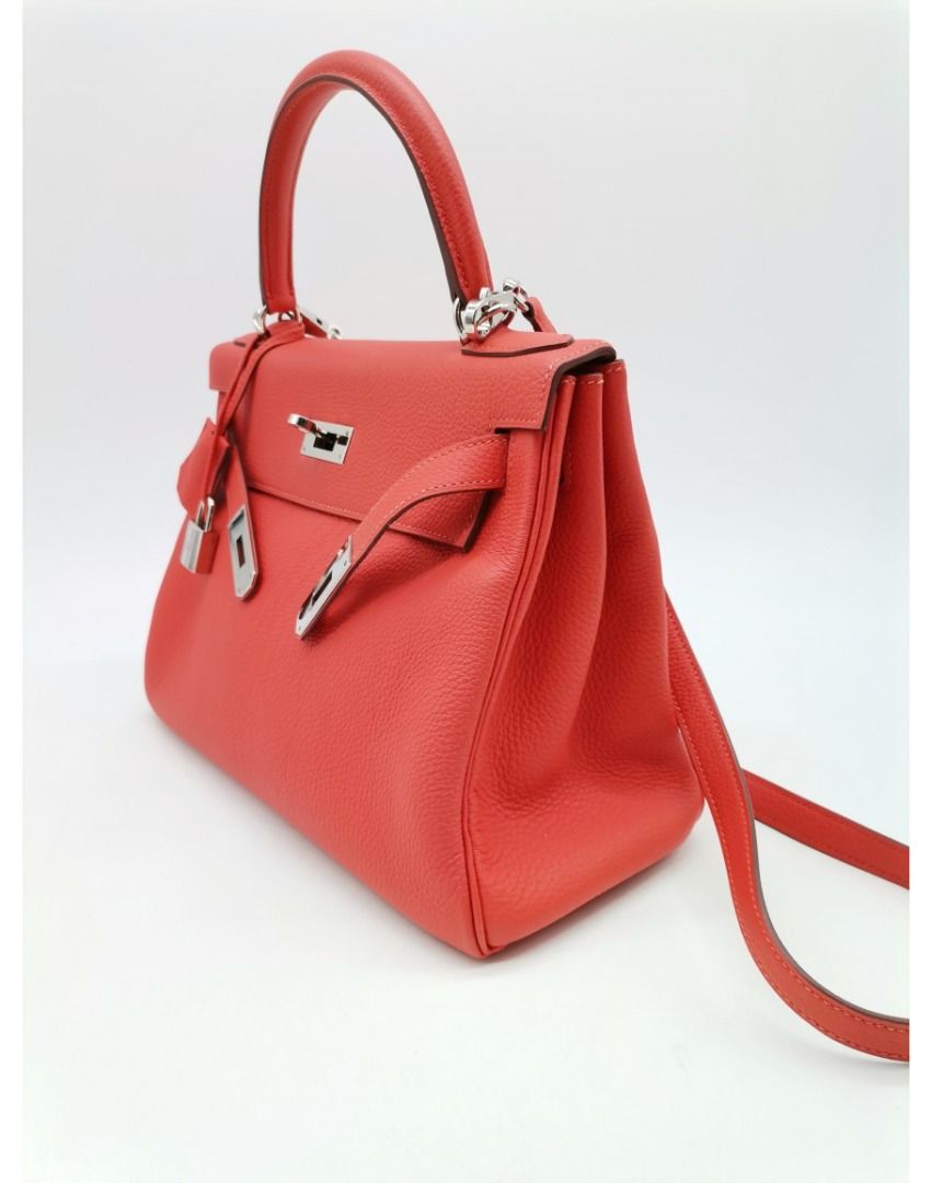 Red hermes hotsell kelly bag