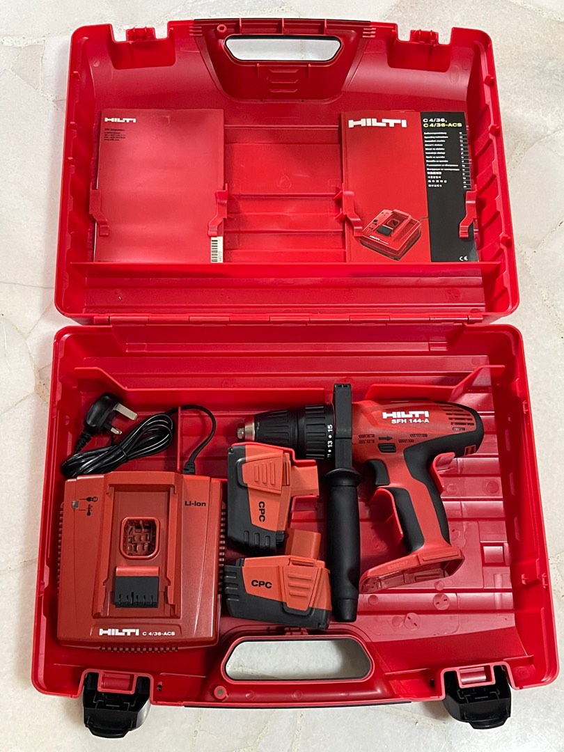 Hilti cordless drill new arrivals set
