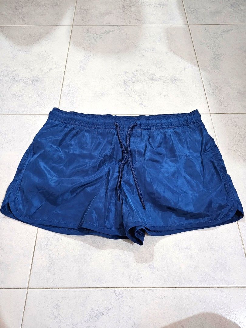 Mens blue cheap swim shorts