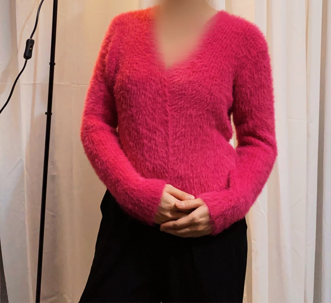 Hot Pink Jacket, Women's Fashion, Coats, Jackets and Outerwear on Carousell