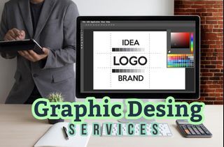 I will provide graphic design services. logo/fb cover/ banner/posters/video edit/ photo edit & more...