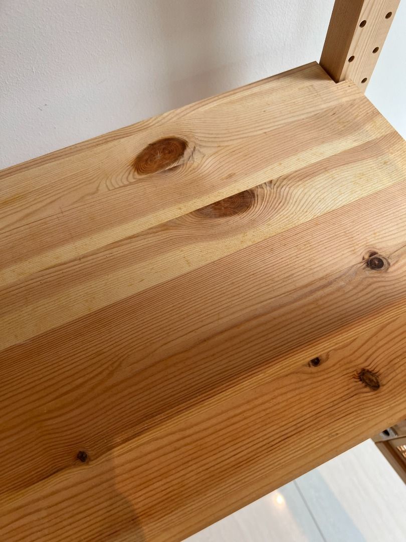 IKEA Ivar Unit with Rattan Doors & Burlap Side