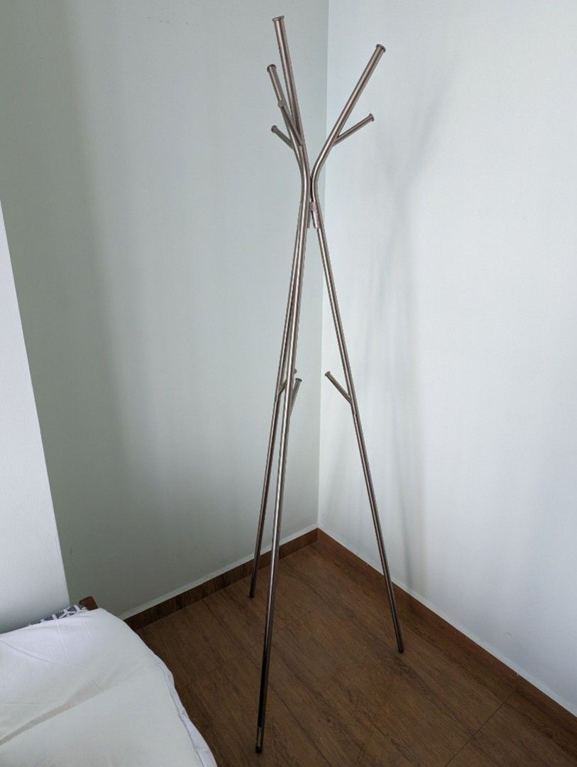 IKEA Steel Ekrar Hat and Coat Stand (Clothes stand), Furniture & Home Living, Furniture, Shelves