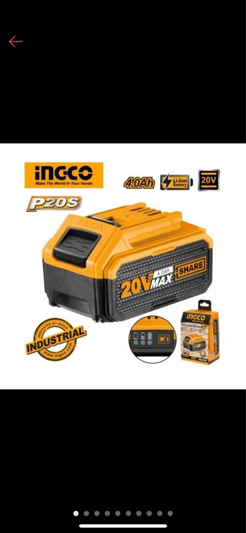 INGCO - DA polisher machine INGCO - Work Lamp INGCO - battery INGCO ...