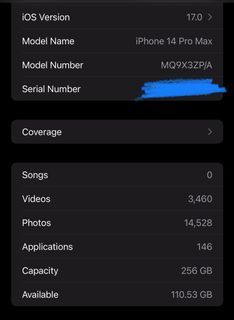 Iphone 14 Pro Max 256gb