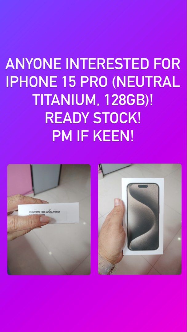 Apple iPhone 15 Pro Max 256GB (Natural Titanium) - JB Hi-Fi