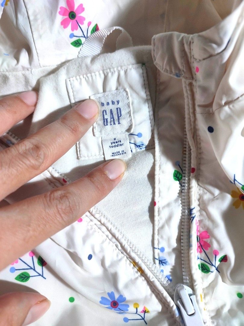 Jaket baby 2025 gap