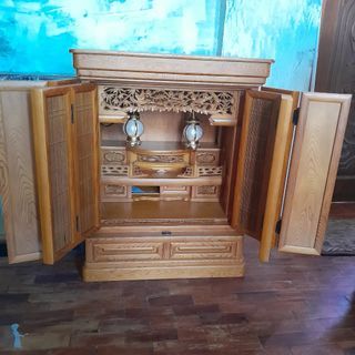 Japan Solid Wood Altar Cabinet