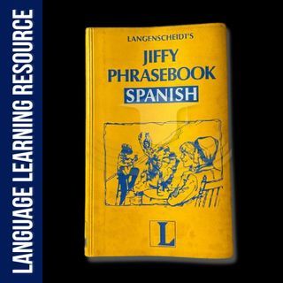 Jiffy Phrasebook Spanish | Spanish Language | Spanish Guide
