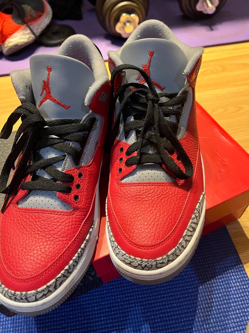 Fire red 3s for sale online