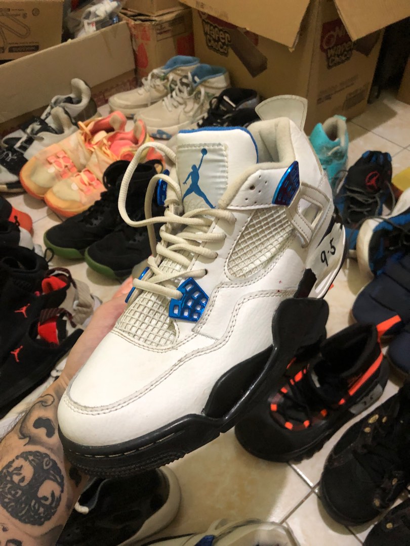 suede jordans 4