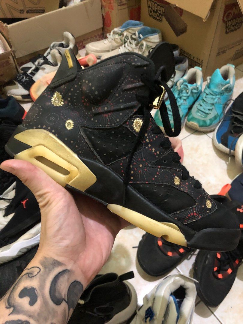 Jordan 6 online cny on feet