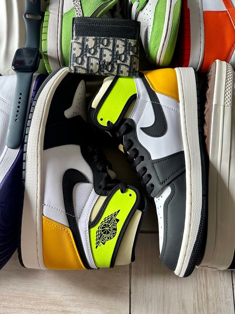 dunk high air jordan