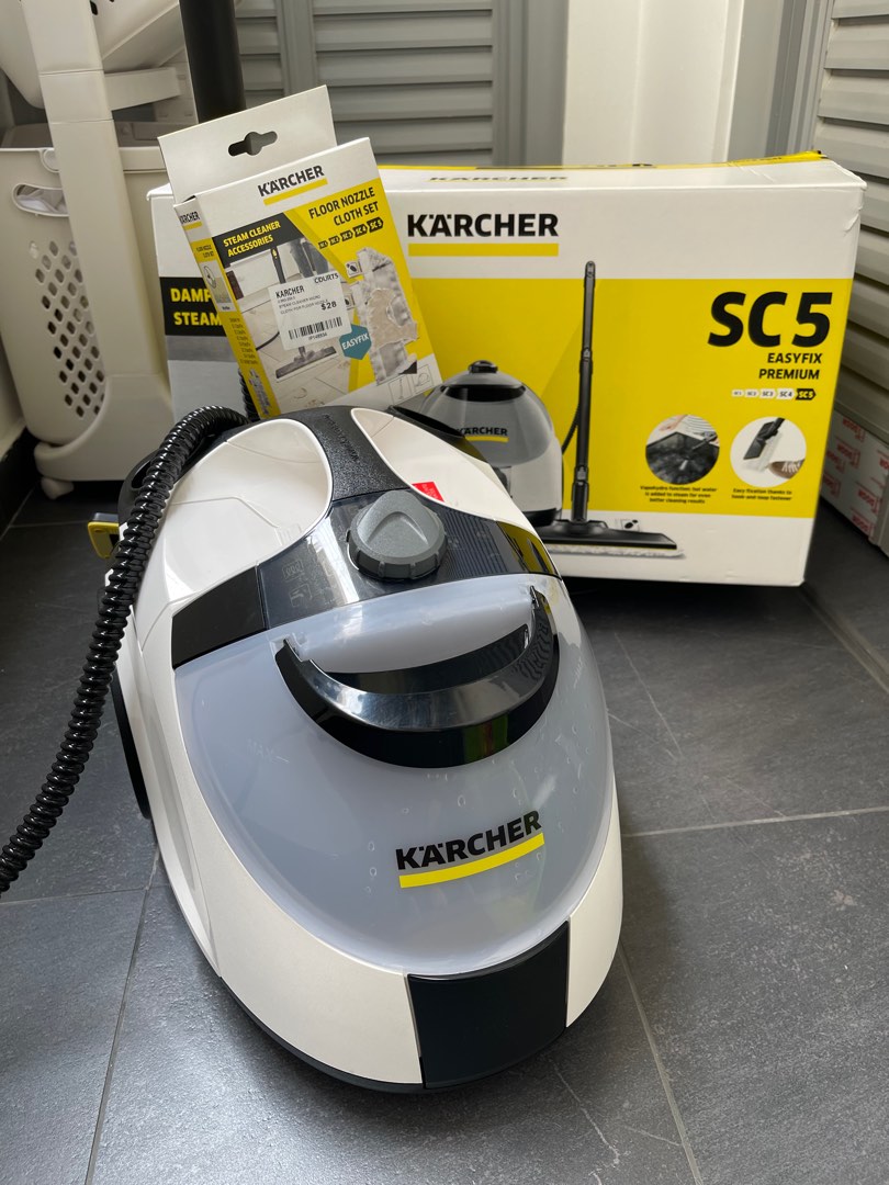 KARCHER SC5 Easyfix Premium Steam Cleaner, TV & Home Appliances, Vacuum ...