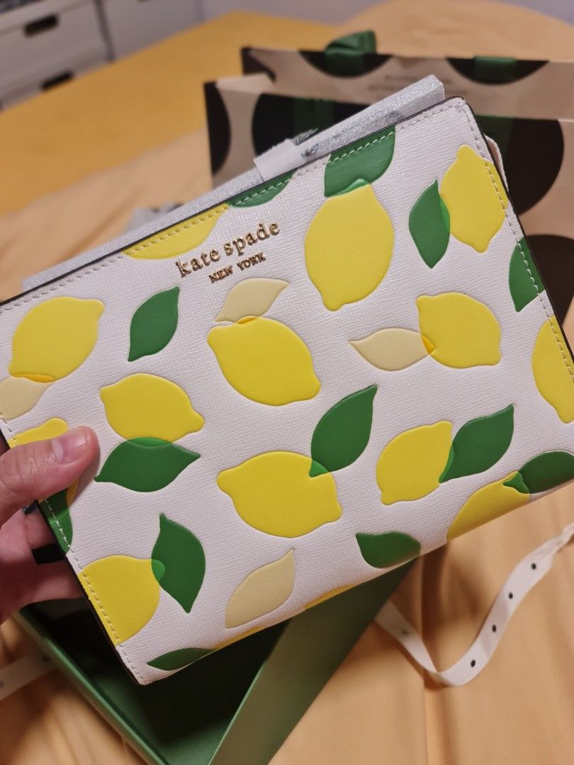 Kate spade clearance lemon wristlet