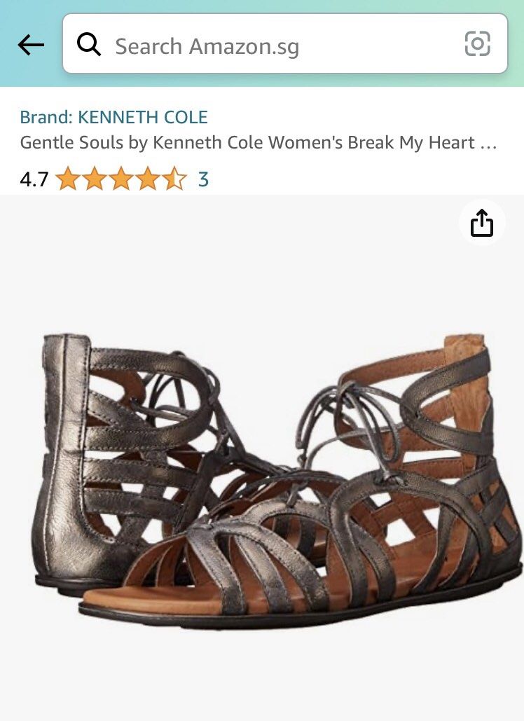 Gentle souls gladiator best sale sandals