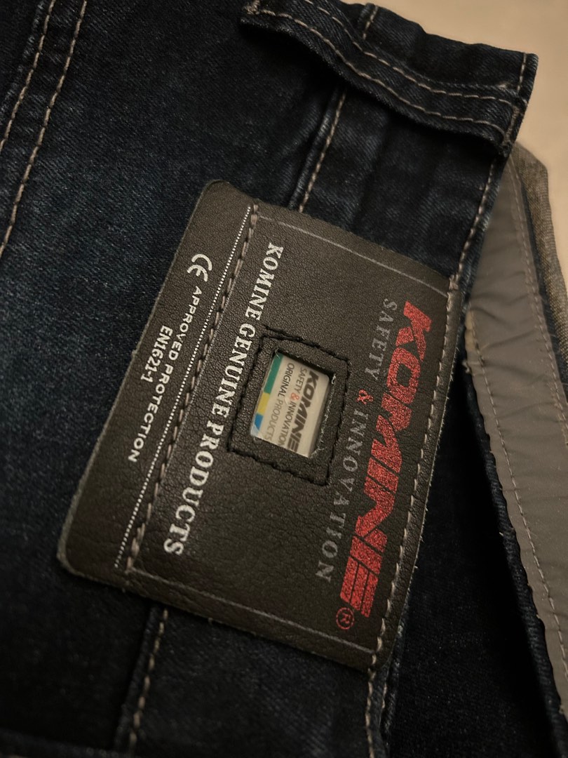Komine Jeans, Motorcycles, Motorcycle Apparel on Carousell