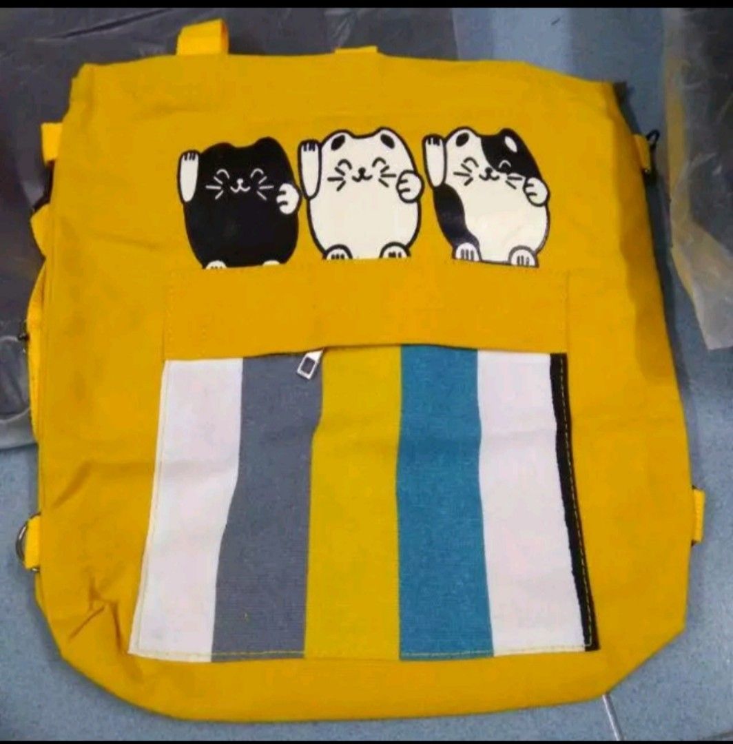 Free local mail) Korean style Canvas Sling Bag, Women's Fashion