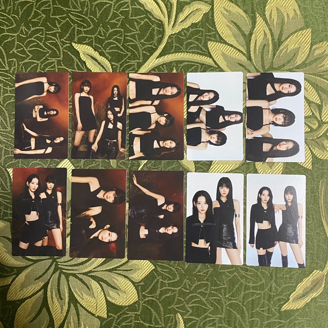 OFFICIAL LE SSERAFIM FLAME RISES PHOTOCARD SET UNIT, Hobbies & Toys ...